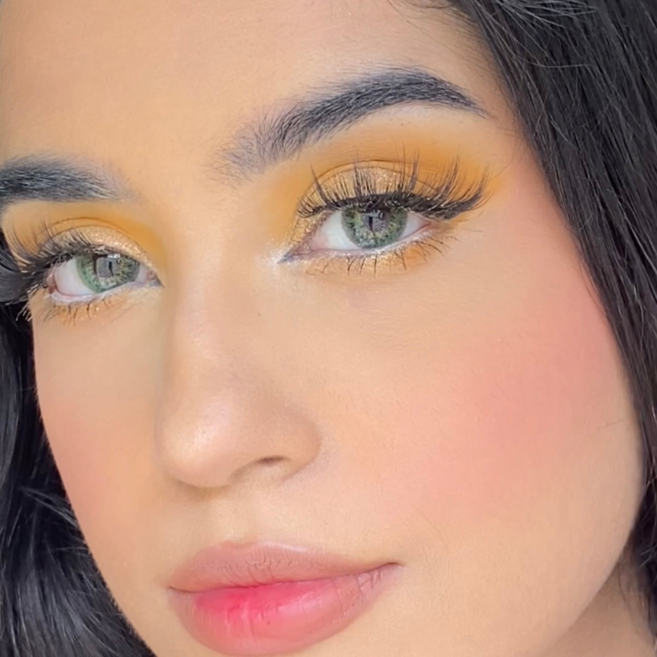 Green color lenses