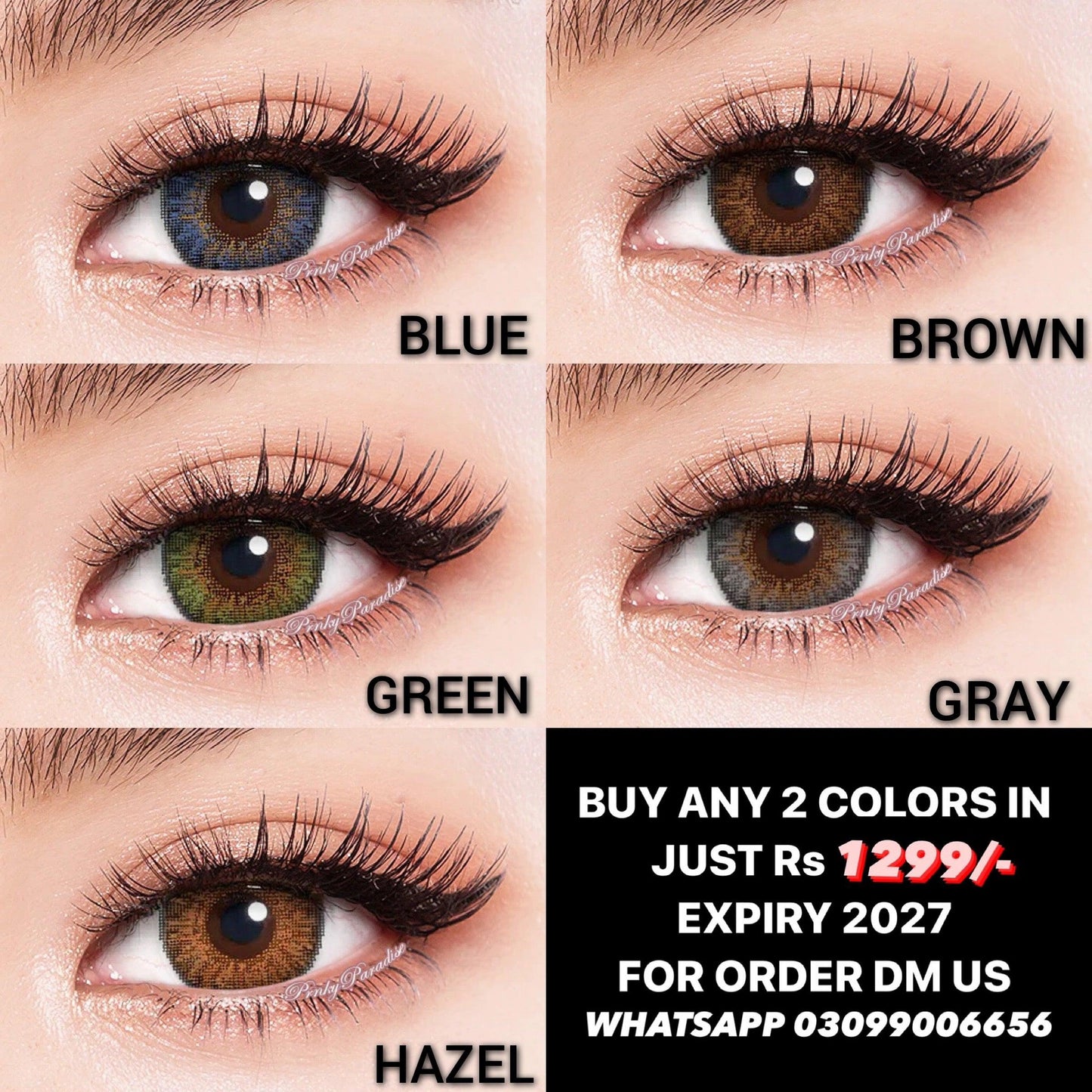 Korean color lenses