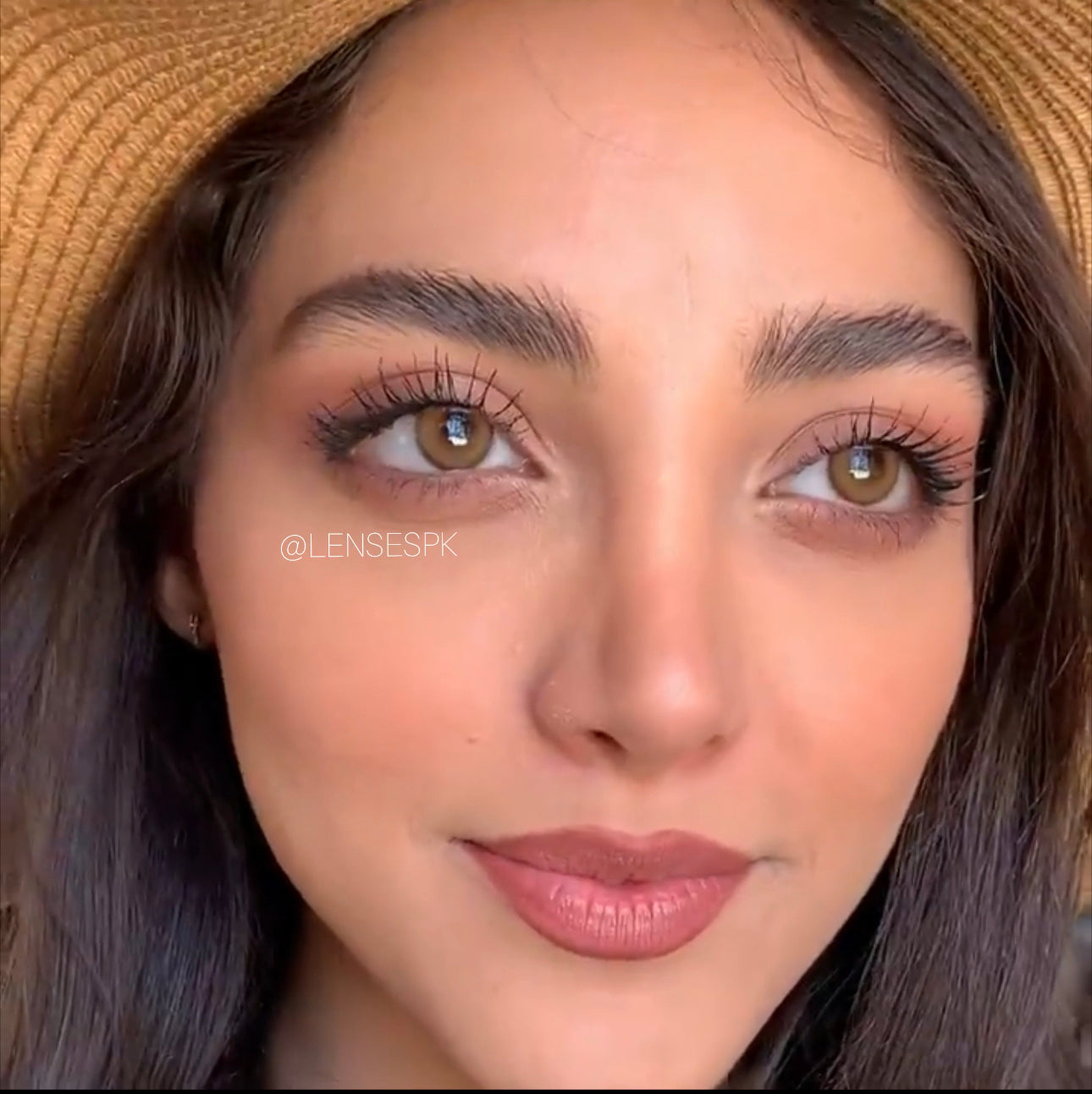 bassia brown color lens