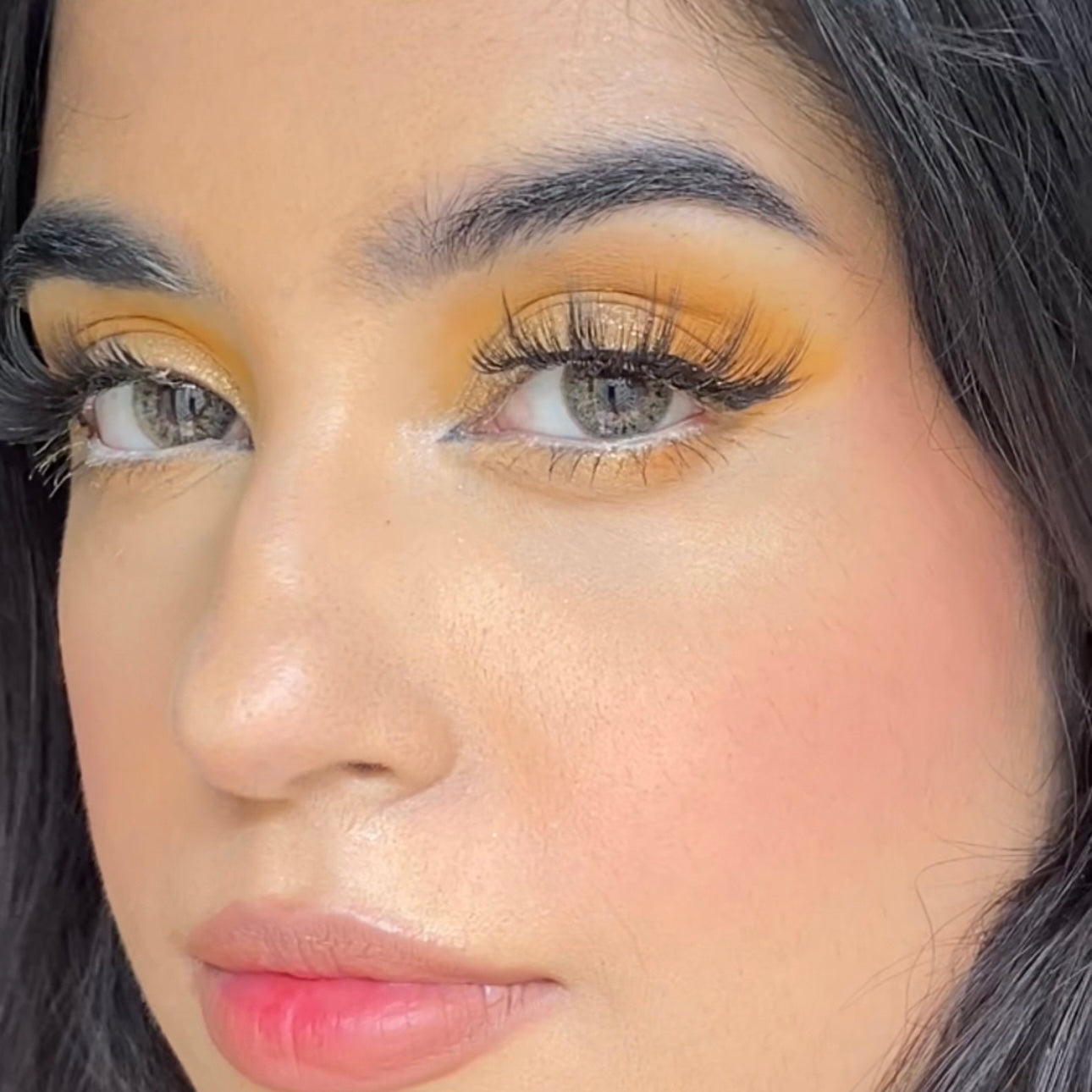 hazel color lens