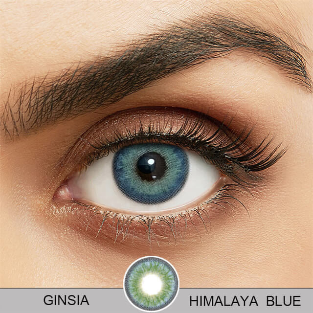 blue color lenses