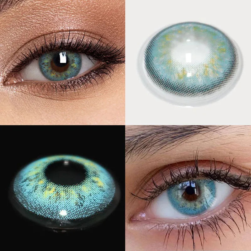 blue contact lenses