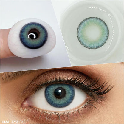 blue contact lenses