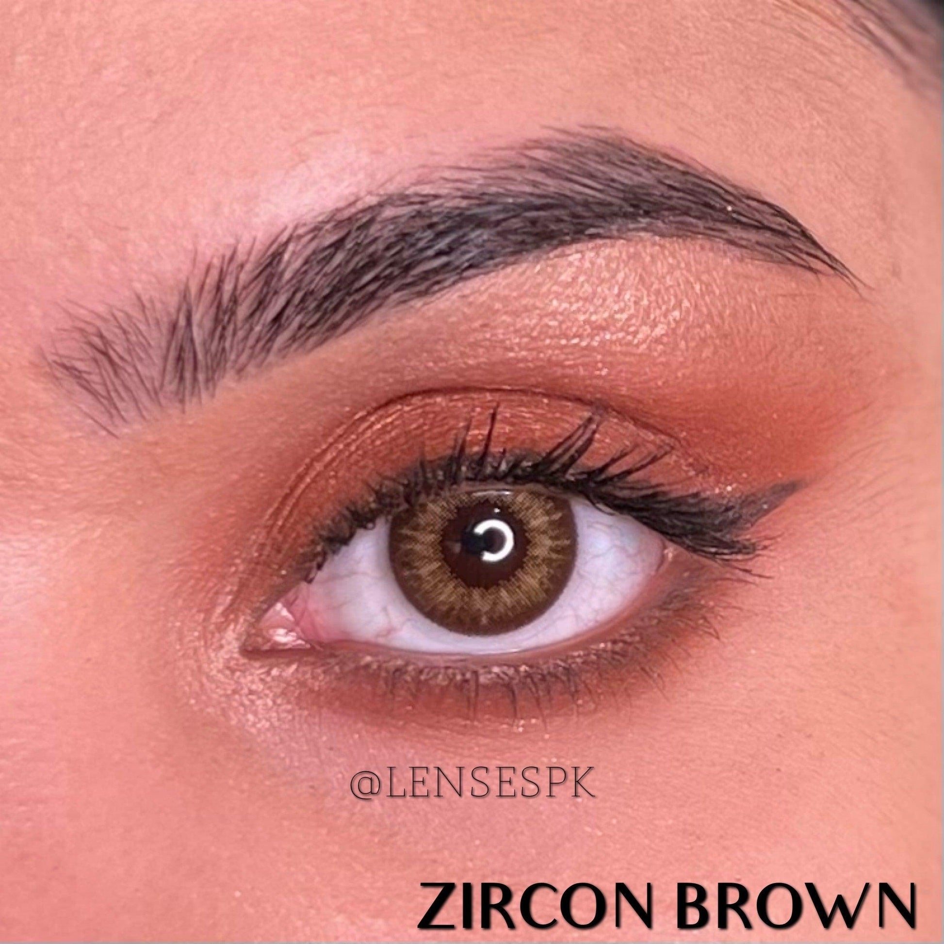 Zircon Brown - Lenses Pk